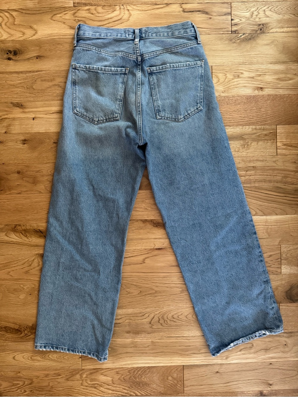 Agolde Ren High-Rise Wide-Leg Jeans - Picture 3 of 4